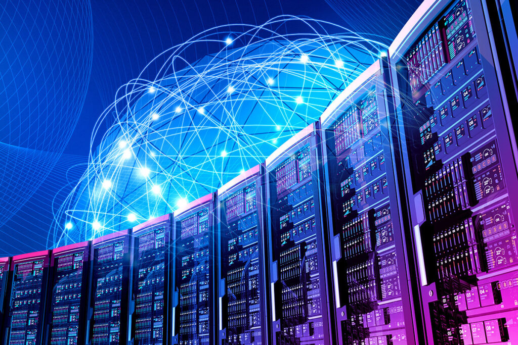 Image of Servers and Network